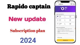 Rapido Subscription Plan New update 2024 || incentive Kaise kamae rapido se