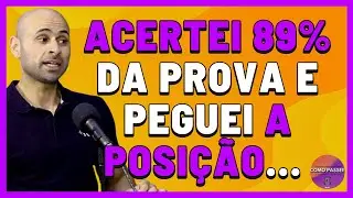 Ele Resolveu Fazer a Prova do Tribunal de Justi&ccedil;a para Escrevente e Ficou Nessa Posi&ccedil;&atilde;o