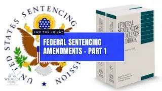 Federal Sentencing Amendments - Part 1
