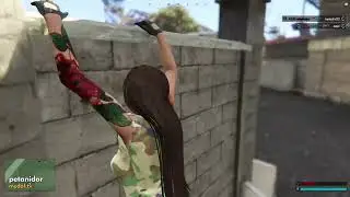 sombies schieten op gta