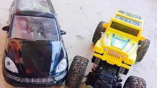 Monster truck with Lamborghini urus car modify stunts | RC Models |# shorts