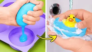 INCREÍBLES TRUCOS CON JABÓN 🧼 MANUALIDADES DE JABÓN QUE PUEDES HACER EN CASA 🛁💖