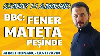 Galatasaray 1-1 Atletico Madrid, BBC'den Mateta haberi, Fenerbahçe'de süpriz ayrılık yolda - CANLI
