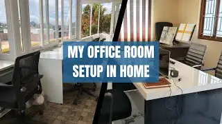 Office Room Tour-Part-2 | Office Setup in Home| Converting Balcony Space into Office Room