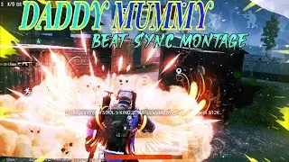 DADDY MUMMY || BGMI Beat Sync Montage || TSP THUNDER || Road to 500