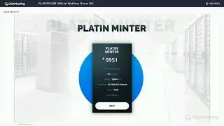 Новая линейка финансовых продуктов  Platincoin от генерального директора