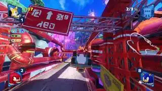 Team Sonic Racing - Doctor's Mine (Mirrored) - Team Race - Tails