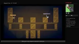 Stick fight  stupidity with grimace