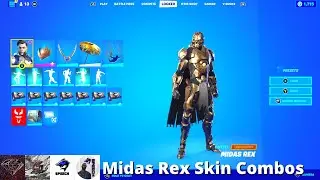 Midas Rex Skin Combos (Fortnite Battle Royale)