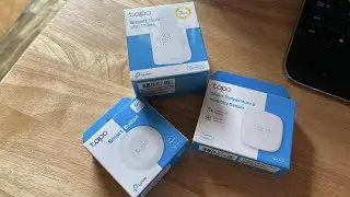 TPLINK TAPO Smart Hub, Smart Button and Smart Temperature and Humidity Sensor