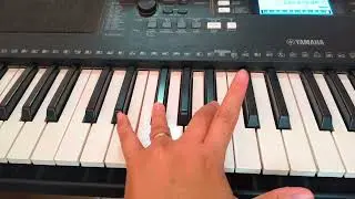 Vídeo Aula 06 – Teclado P/Iniciantes - Treino das Tríades Sustenido Maiores– Dó# Ré# e Fá#