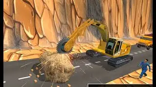 game m&aacute;y x&uacute;c, m&aacute;y cưa đ&aacute; dọn đường/Stone Cutter Rock Mining Machine Operator /game wfk