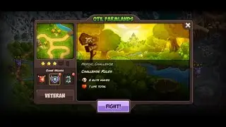 Kingdom Rush Vengeance - Otil Farmlands (Level 12) Heroic Veteran Difficulty Walkthrough