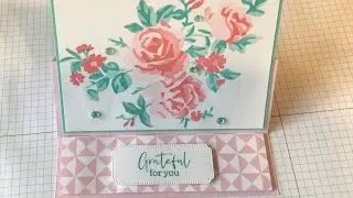 Layers of Beauty Mask and fun fold card.