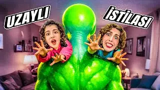 EVİ UZAYLILAR BASTI! | SARA ABLA VE ESMANUR ŞOK! | Esmanur ve Sara