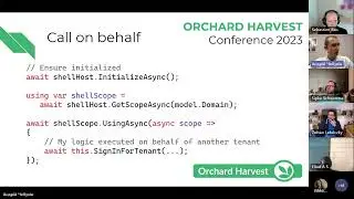 Using Orchard Core Framework for Multi-Tenancy applications - Orchard Harvest 2023