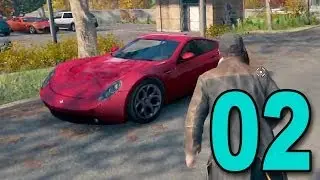 Watch Dogs - Part 2 - Sweet Car (Let's Play / Walkthrough / Guide Gameplay)