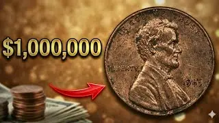 1 старый пенни = 100 000 000 000? #монеты #пшеничныйпенни #пенни
