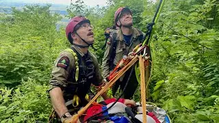 Forest Ranger Rescue at the Site of the Old Catskill Mountain House