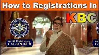 How to Registration for KBC