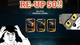 The First Player to Re-Up 50!!