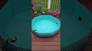 STOP Inflating! This Jasonwell Foldable Pool Is a Summer LIFESAVER For Dogs & Kids! #pool #review