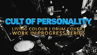 &ldquo;Cult of Personality&rdquo; First practice session &mdash; raw and unfiltered #drums #DrumCover #livingcolour 