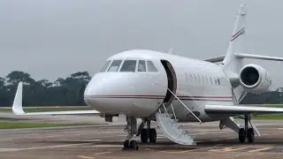 LUXUOSO 😍  Dassault  FALCON 2000 PS-FSW (PRIVATE) AEROPORTO INTERNACIONAL DE RIO BRANCO ,ACRE 