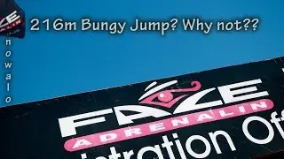 GoPro: Bungee Jump Extreme South Africa Worlds highest Bungy Jump Bridge 216m