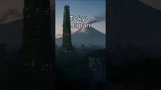Amazing Post Apocalyptic City Scenes #dystopian #countries #cities #posthuman #shorts #youtubeshorts