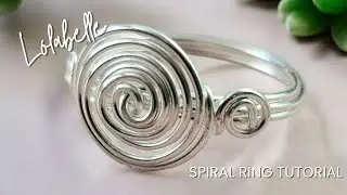 Wire Wrapped Spiral Ring Tutorial