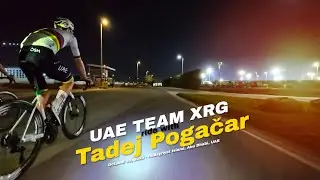 25 10 30 UAE TEAM XRG ride with Tadej Pogačar - Hudayriyat Island, Abu Dhabi