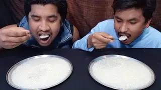 Raw Rice With Water💧 eating😋 Challenge | Hard Raw Rice | Hard Rice Eating | Food Eating Challenge