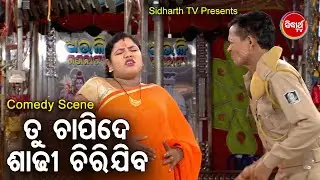 MANIBHADRA O NARI PANDA BEST COMEDY - Tu Chapi De Shadhi Chirijiba ତୁ ଚାପିଦେ ଶାଢ଼ୀ ଚିରିଯିବ |ODIA DCD