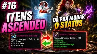 GUILD WARS 2 PARA INICIANTES #16 - MUDANDO STATUS DOS EQUIPAMENTOS ASCENDED
