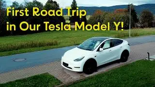 Tesla Model Y Road Trip: Discovering Beauties of Czechia + Glamping Adventure! 🚗🌿