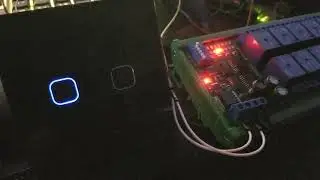 Touch Switch Arduino with Modbus Realy