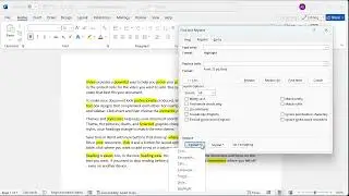 How to replace highlights with bold formatting in Word