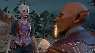 Baldur's Gate 3 - Barcus at Tiefling Party