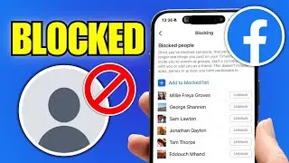 How To See Facebook Blocked List (Mobile)