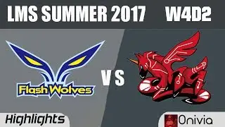 | LMS  SUMMER 2017 |FW vs AHQ Highlights |Game 3|