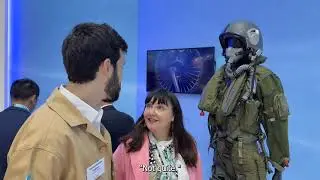 Long story short, I toured Safran's stand at the Paris Air show