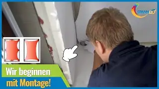 Vorbereitung f&uuml;r das Anbringen einer Spanndecke vor der Montage || Spanndo