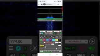 774 kHz ERTU Al Sharq Al Awsat Egypt with Spanish station
