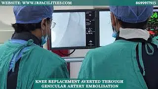 Knee Replacement Averted through Genicular Artery Embolisation | Dr. Sandeep Sharma | IRFACILITIES