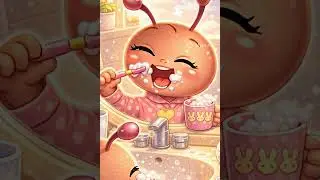 Anni Brushing Her Teeth! 😁 | Cute Morning Routine