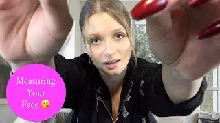 (ASMR) Personal Face Measuring Appointment