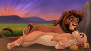 roi lion  4 kovu et kiara dans leur nouvelle famille