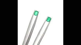Natural Emerald Pair (Natural Beryl)  - (Zambia ID: 526; 527)