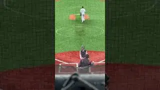 In game film. Strikeout looking. #baseball #sinker #cutter
